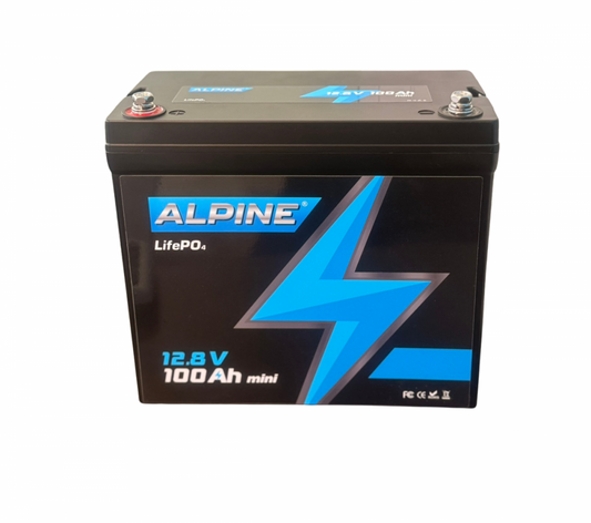 Battery ALPINE LIFEPO4 12V 100AH MINI