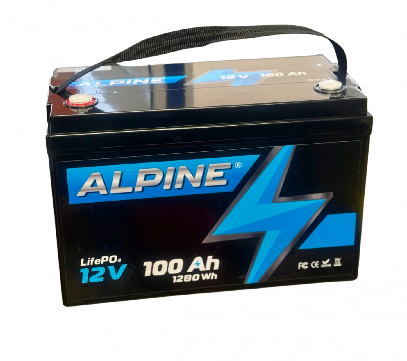 Battery ALPINE LIFEPO4 12V 100AH BASIC